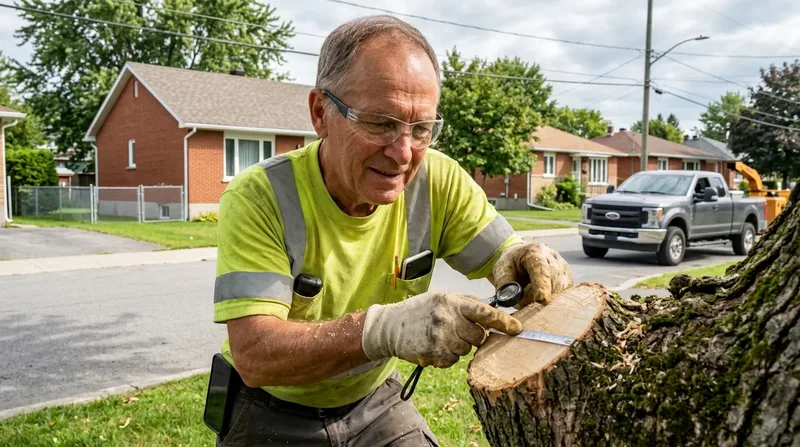 Rapport d'arboriculteur Saint-Blaise-sur-Richelieu