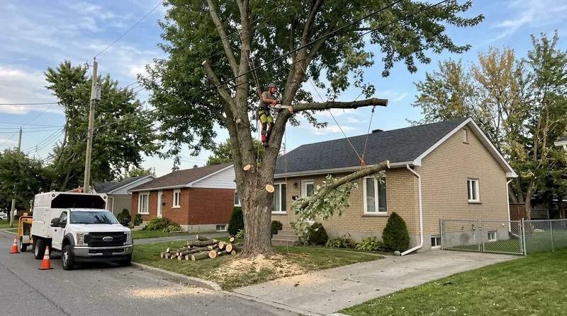 Abattage d'arbre Saint-Blaise-sur-Richelieu