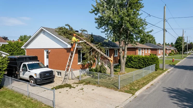 Abattage d'urgence 24/7 Saint-Blaise-sur-Richelieu